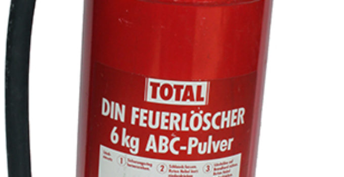 Haben Sie einen Feuerlöscher im Haus? Sicherheitstechnik